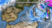 Tempête hivernale en Méditerranée : neige en Italie, pluie et vent au Maghreb