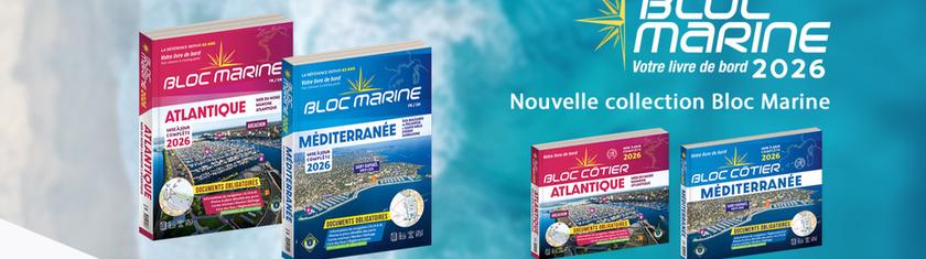 Équipez-vous de la nouvelle édition du Bloc Marine, incontournable pour vos prochaines navigations !