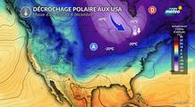 Décrochage polaire : jusqu’à –30°C attendus au Canada et dans le nord des USA