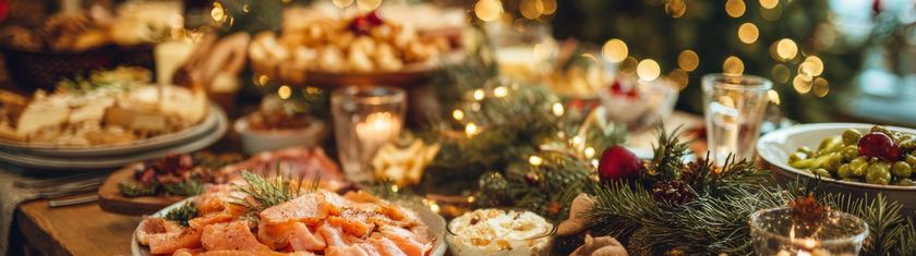 Menus de fête à base de produits de la mer : bar, dorade et coquilles revisités