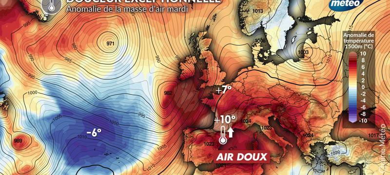  Jusqu'à plus de 20°C : douceur exceptionnelle en France dès ce dimanche