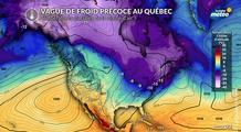 Québec : vague de froid la plus précoce avec -22°C à Québec City