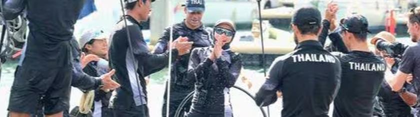 La reine de Thaïlande médaillée d'or en voile aux Jeux d'Asie du Sud-Est