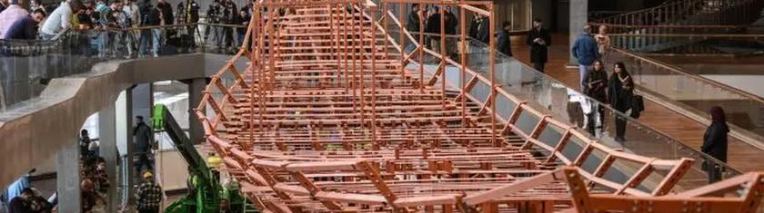 Egypte: la plus ancienne barque pharaonique va être restaurée en public