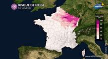 Risque de neige en plaine vendredi et samedi dans l'est, prudence sur les routes