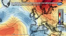 Dépression en Méditerranée : la péninsule ibérique puis le Maghreb sous les intempéries