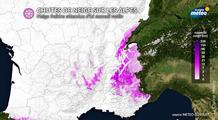 Neige à basse altitude dans les Alpes : épisode bref mais marqué cette nuit