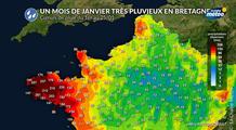 Pluies abondantes en Bretagne : des records mensuels de pluie seront battus à Quimper et Brest