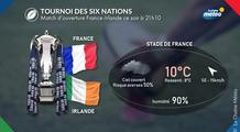 France - Irlande : ambiance douce et humide pour le XV de France ce jeudi soir