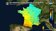 Montagne : grandes fluctuations de la limite pluie-neige cette semaine, importants cumuls en altitude