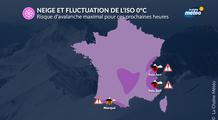Vacances de février : un risque d'avalanche maximal sur les Alpes et les Pyrénées