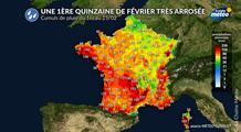 Première quinzaine de février : douceur marquée et pluviométrie record