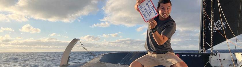 Guirec Soudée a franchi le cap Leeuwin, une première historique