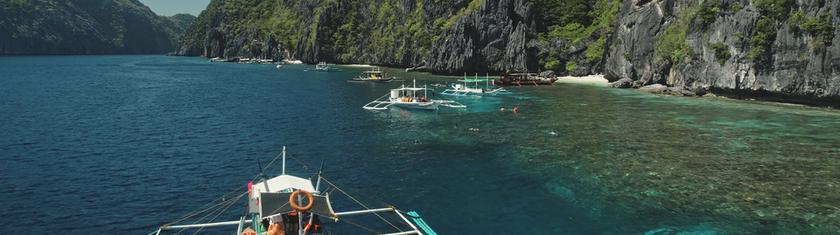 Lagons translucides et reliefs volcaniques, l’archipel des Visayas est l'endroit idéal pour naviguer sous les tropiques