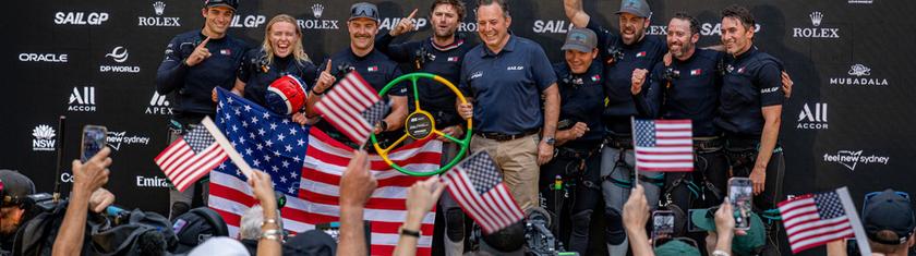 Les États-Unis remportent le Sail Grand Prix de Sydney et relancent la saison 2026