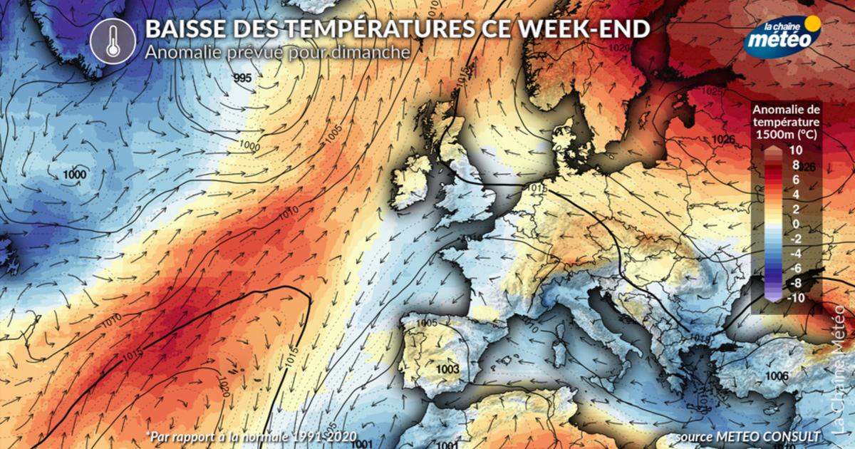Baisse des températures et risque de gel : la fin du mois sous ...