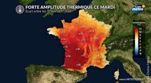 Une semaine anticyclonique, marquée par de fortes amplitudes thermiques en France