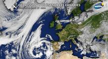 Dépression Thérèse : alerte orange sur les Canaries