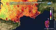 Tempête en Corse : pourquoi les vents ont soufflé jusqu'à 180 km/h la nuit dernière ?