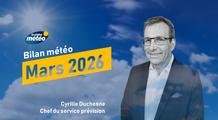 Bilan météo de mars 2026 : doux, un peu sec et très ensoleillé au nord