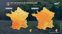 Pic de douceur en France : jusqu’à +10°C au-dessus des normales mardi
