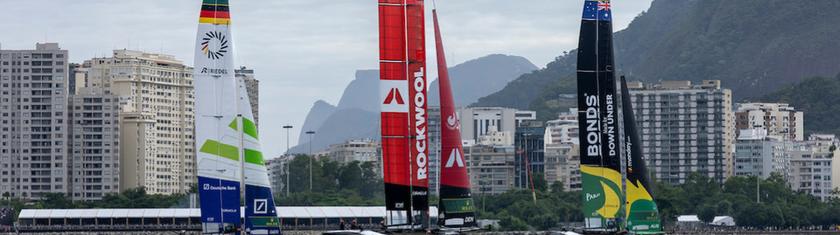 SailGP Rio 2026 : l’Australie en tête après une première journée complètement relancée sur la baie de Guanabara