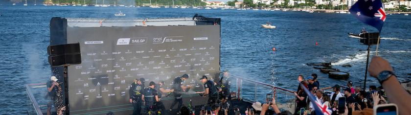 SailGP à Rio : l’Australie s’impose lors du tout premier Grand Prix disputé sur la baie de Guanabara