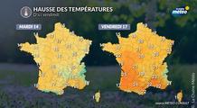 Hausse des températures : une ambiance de fin mai dans le sud vendredi