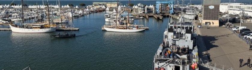 Salon nautique d’Arcachon 2026 : les premiers navires d’honneur sont arrivés