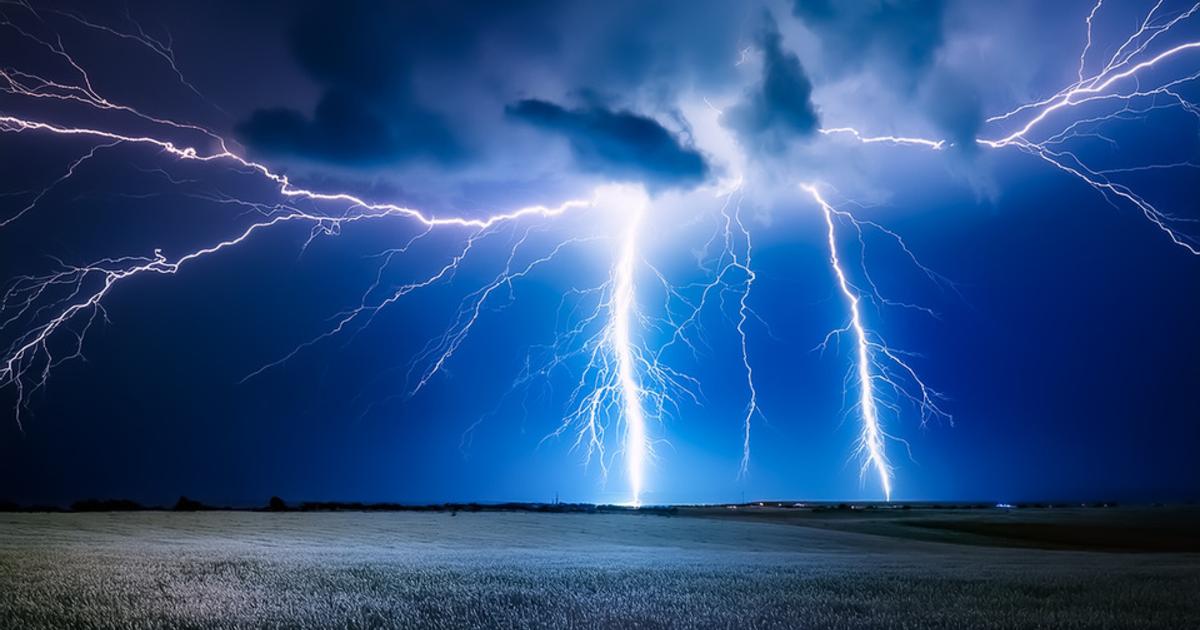 Orages : un risque en hausse à cause d'une goutte froide cette semaine