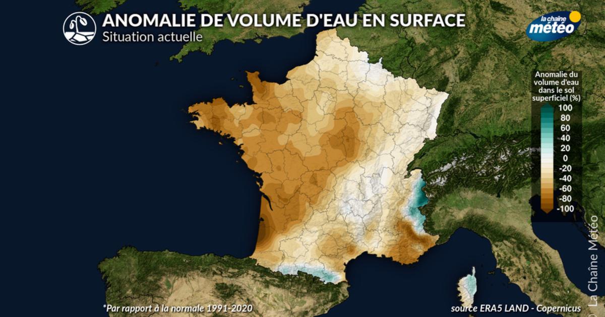 Sécheresse : les pluies et orages de ces prochains jours peuvent-ils vraiment inverser la tendance ?