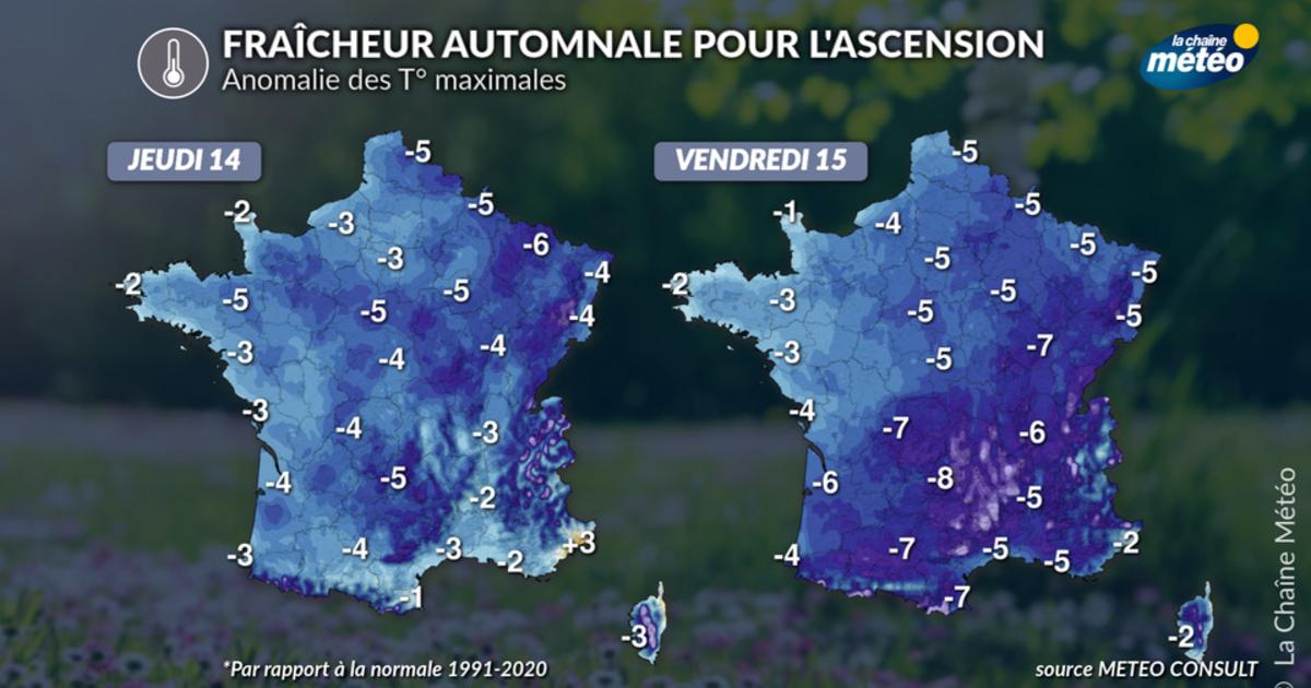 Froid, pluie : la France s’apprête à connaître 10 jours de temps automnal