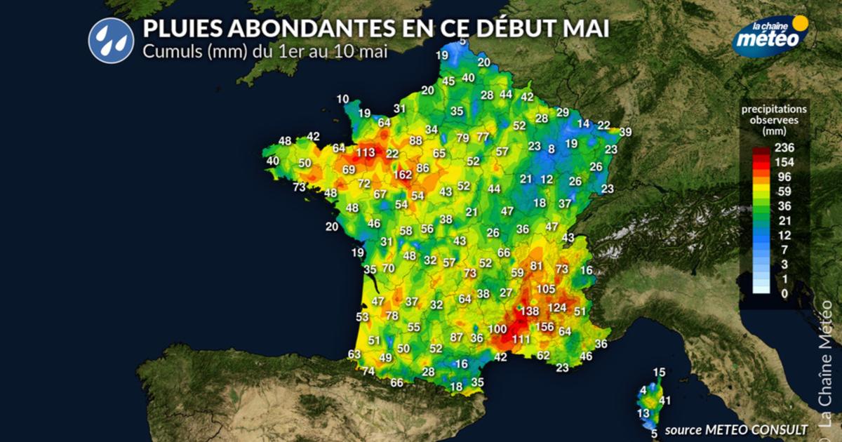 Sécheresse de surface : éradiquée en seulement 10 jours