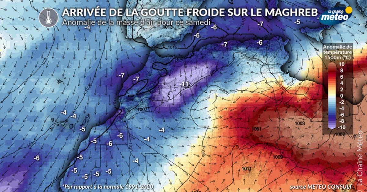 Maghreb : froid et neige exceptionnels pour la saison ce week-end