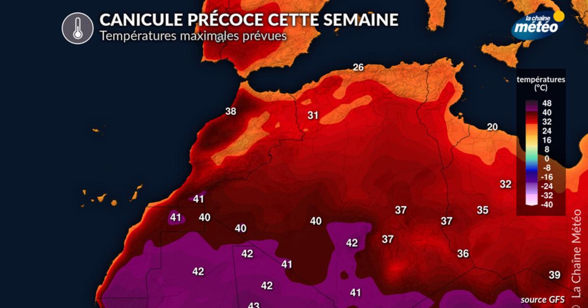 Espagne, Portugal, Maroc : vers une chaleur exceptionnelle pour une mi-mai