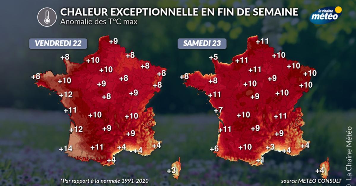 Chaleur en France : où fera-t-il le plus chaud pour le week-end de la Pentecôte ?