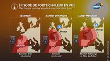 Chaleur et ambiance estivale : ce qui vous attend jour par jour