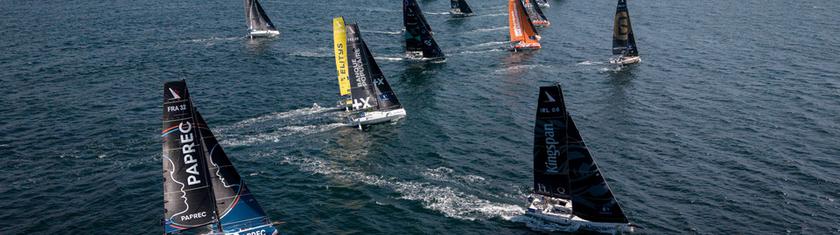 Départ de la deuxième étape de La Solitaire du Figaro Paprec : cap sur Pornichet dans des conditions piégeuses