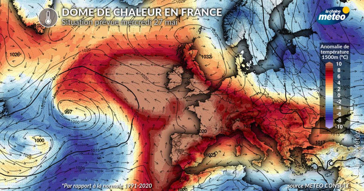 Va-t-on pulvériser le record national de chaleur en mai d'ici la fin de semaine ?