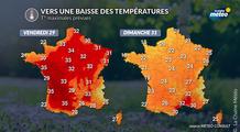 Canicule et vague de chaleur : vers une baisse des températures dès dimanche