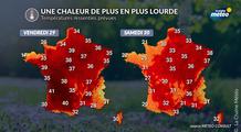 Canicule : vers un ressenti plus lourd en fin de semaine