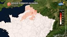 Risque de brefs mais forts orages ce soir au nord : à quoi s'attendre ?