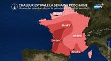 Temps estival la semaine prochaine : vers une vague de chaleur ?