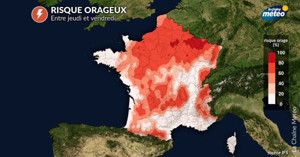 Vague de chaleur : vers une ambiance tropicale et des orages en fin de semaine
