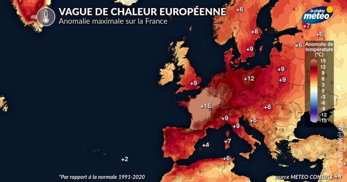 Canicule : pourquoi la France sera le pays le plus chaud d'Europe cette semaine ?