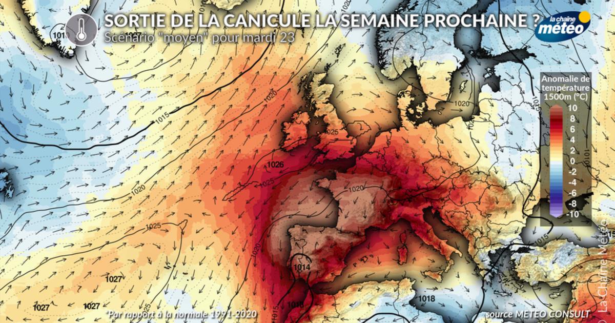 Canicule : comment pourrait évoluer la vague de chaleur la semaine prochaine ?