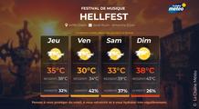 Vague de chaleur et canicule : coup de chaud sur le Hellfest 2026