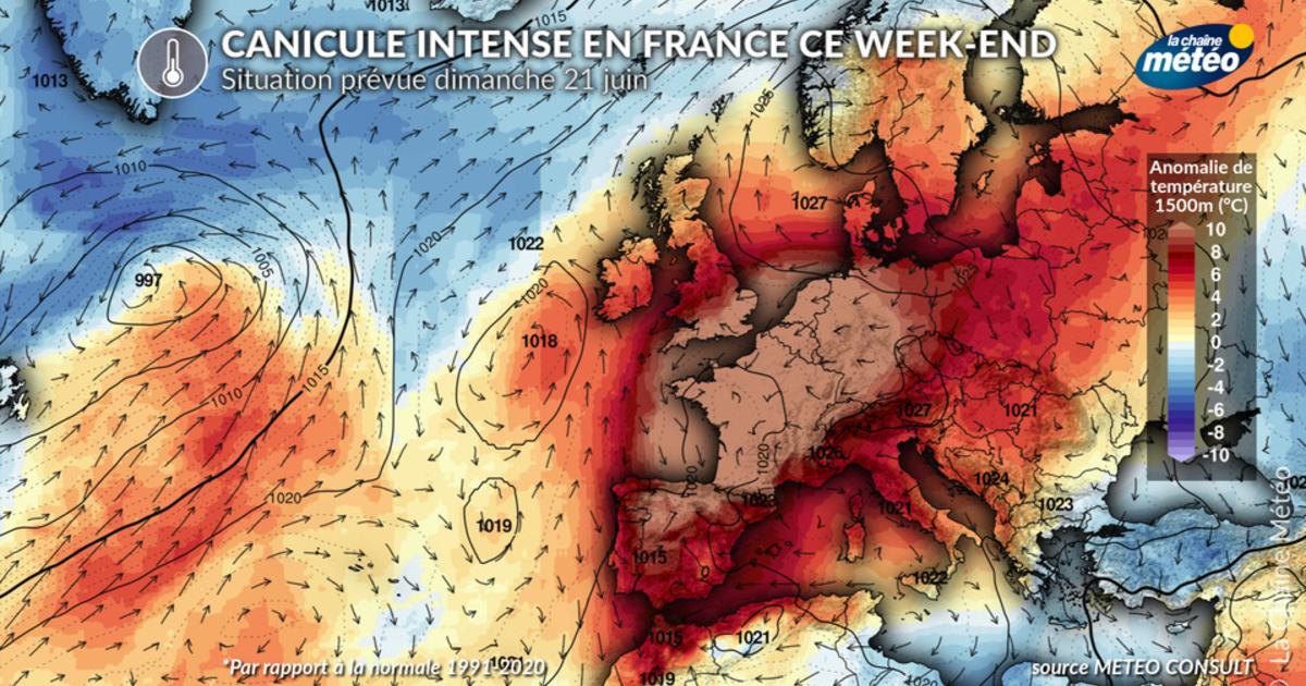 Canicule historique : vers un record mensuel de chaleur à Paris ces prochains jours ?