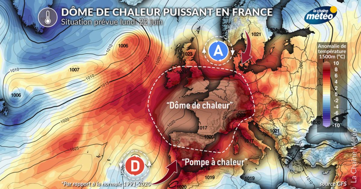 Canicule en France : le retour du dôme de chaleur dans les prochains jours