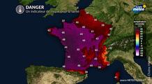 Température ressentie : jusqu’à 48°C ce mardi, un niveau de danger pour l’organisme